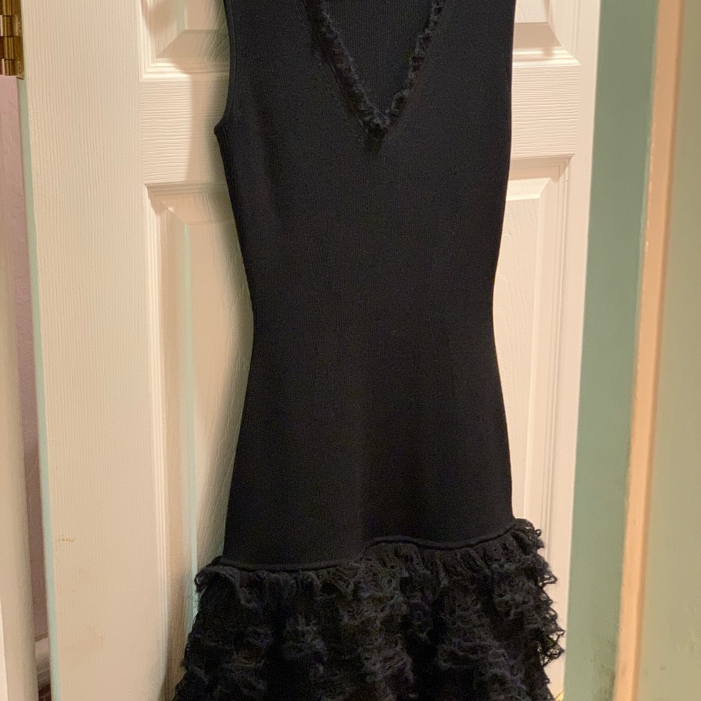 Alexander McQUEEN Ruffle Mini Dress - Picture 8 of 10